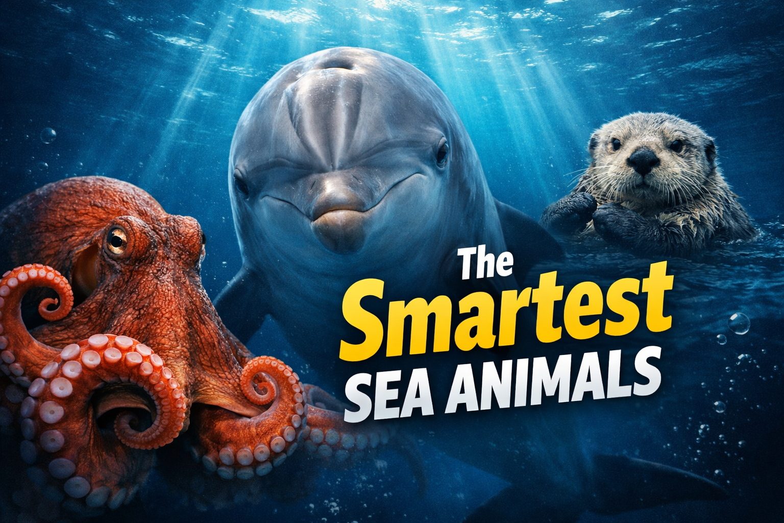 The Smartest Creatures in the Ocean: Intelligence Beneath the Waves
